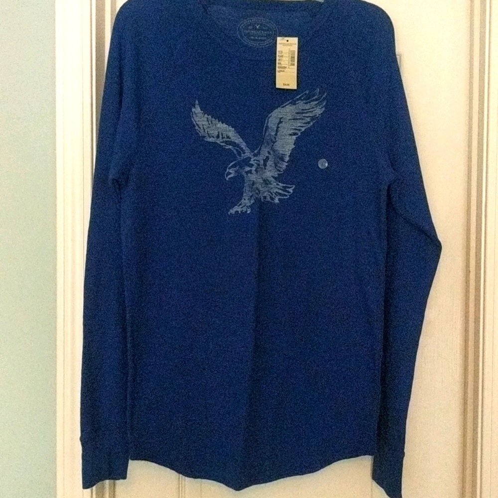 Long Sleeve Waffle Weave